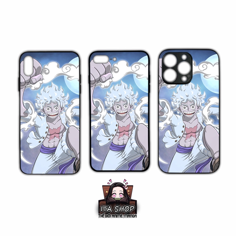 Luffy Gear 5 - One Piece - Ốp Lưng Anime Iphone 6 6s 7 8 7+ 8+ X Xs Max Xr 11 11 pro max 12 pro max 13 pro IP 14 plus