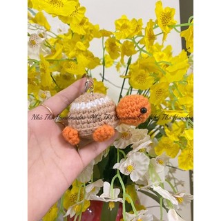 [ Handmade ] Móc khoá len con rùa