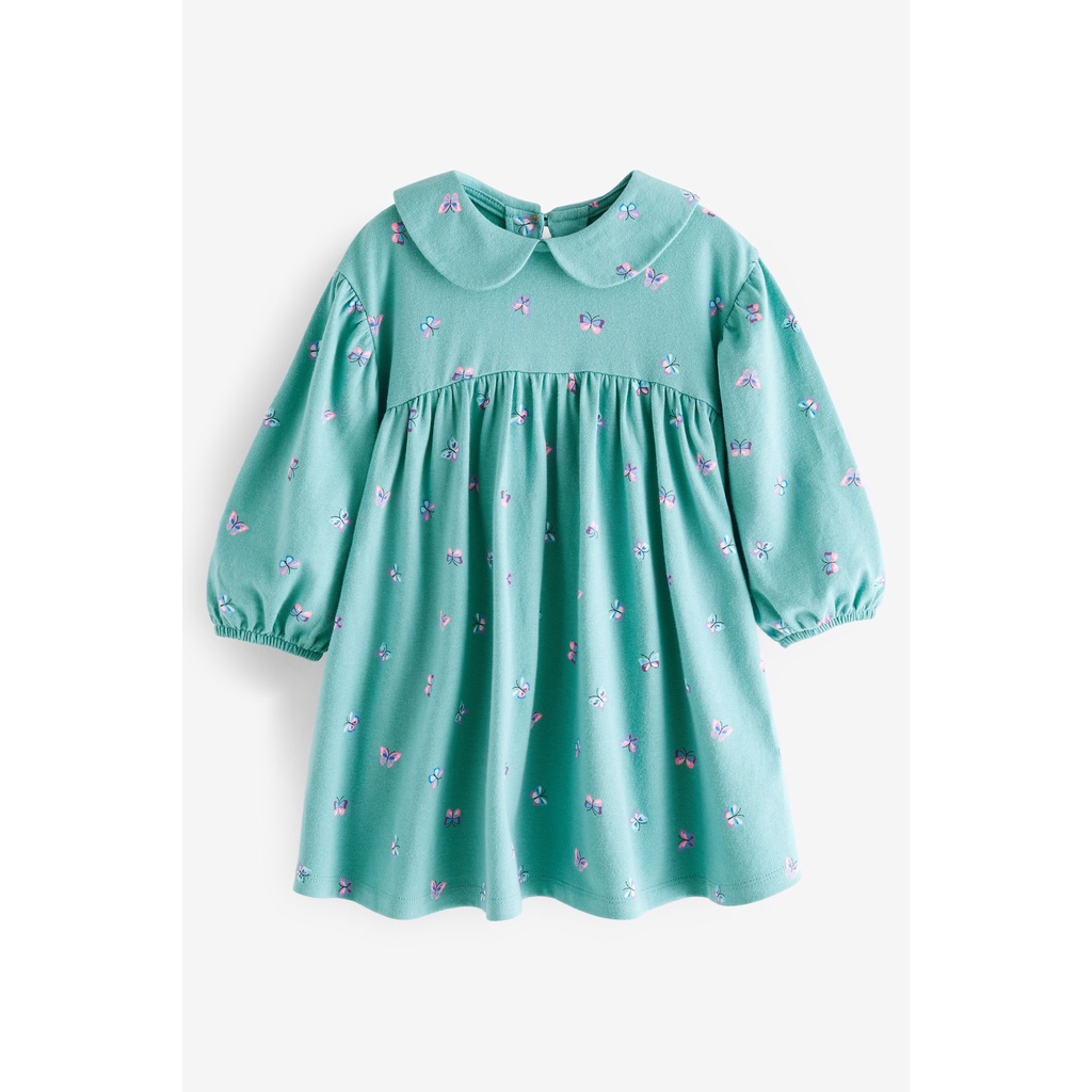 Váy dài tay dáng xòe cho bé gái