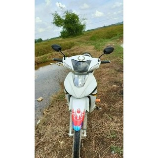 Tem decal dán dè trước sau xe máy hình ngọn lửa (giá 1 cái)