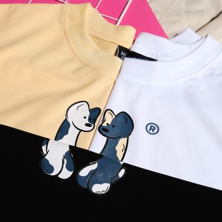 Áo thun Heyyou! Logo Version Puppy Black