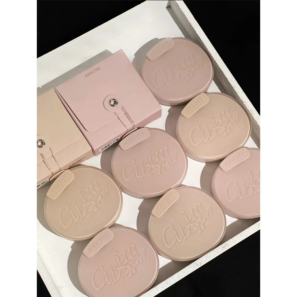 JOOCYEE Phấn Má Hồng Enzyme 3D Độ Bóng Cao Tông Nude Tự Nhiên Trong Suốt