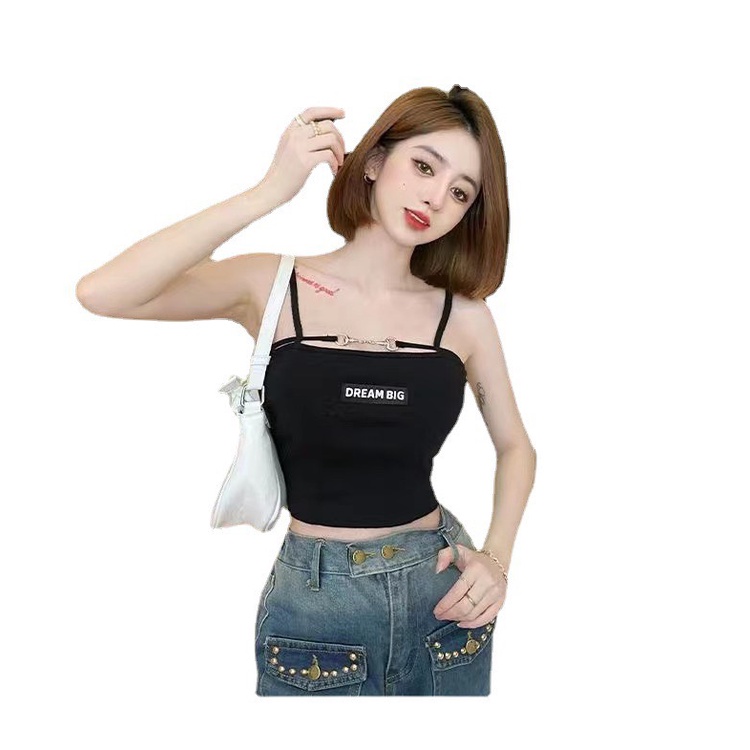 Áo Bra 2 Dây Có Mút Đệm Ngực Ôm Dáng Cho Nữ B864