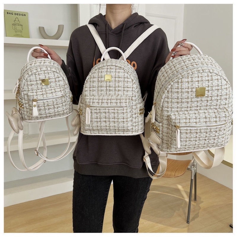 BALO DA MINI THỜI TRANG NỮ BALO DA VẰN GIÁ RẺ CÁ SẤU HỌA TIẾT HÀN QUỐC CÁ TÍNH BLN48H157