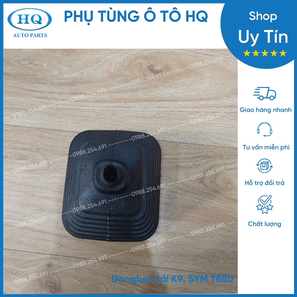 Cao su chụp bụi cần đi số xe Dongben tải K9, SYM T880 ảnh thật shop chụp