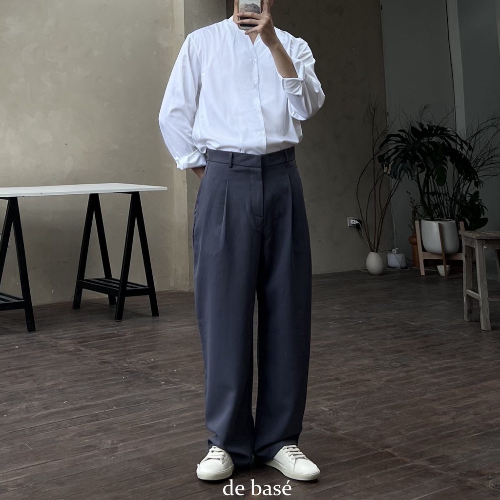 Quần Vải Ống Rộng - CLASSY Wide-leg Pants - De Basé | BigBuy360 - bigbuy360.vn