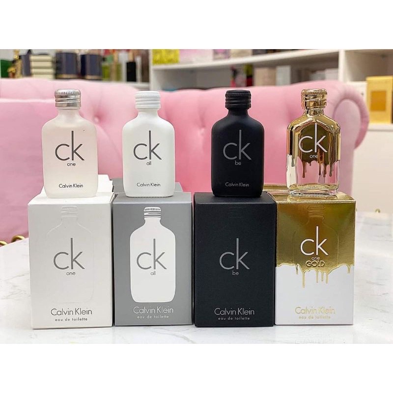 [ Hàng Mỹ ] Nước hoa Calvin Klein CK One và CK Be 5ml - 100ml Chính Hãng