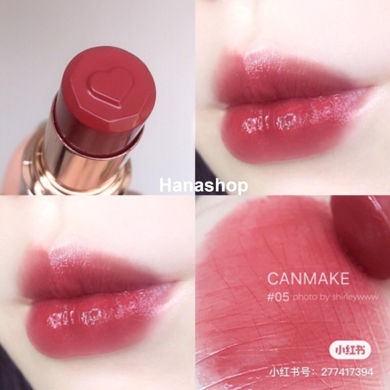 Son dưỡng Canmake Melty Luminous Rouge 03 04 05 06 T04 ( chuẩn bill ) có sỉ