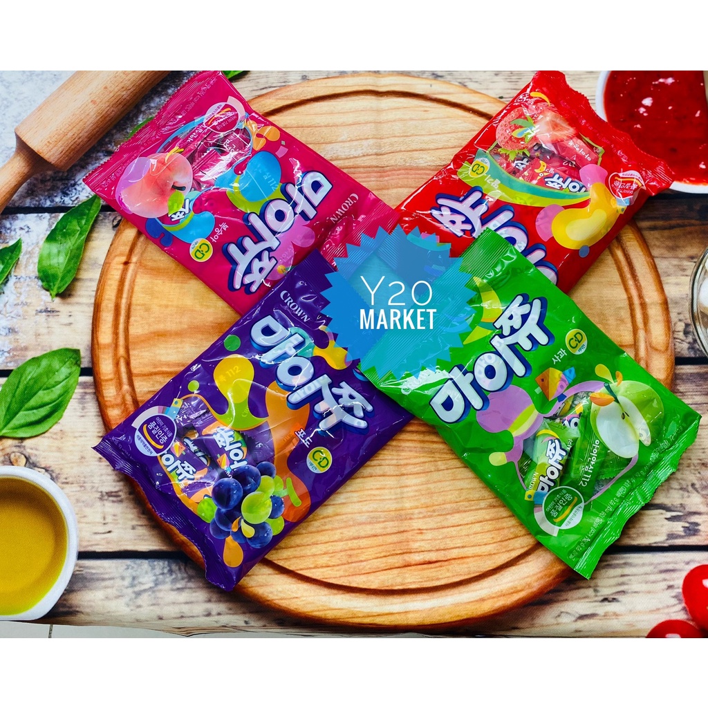 KẸO MỀM CROWN CÁC LOẠI TRÁI CÂY