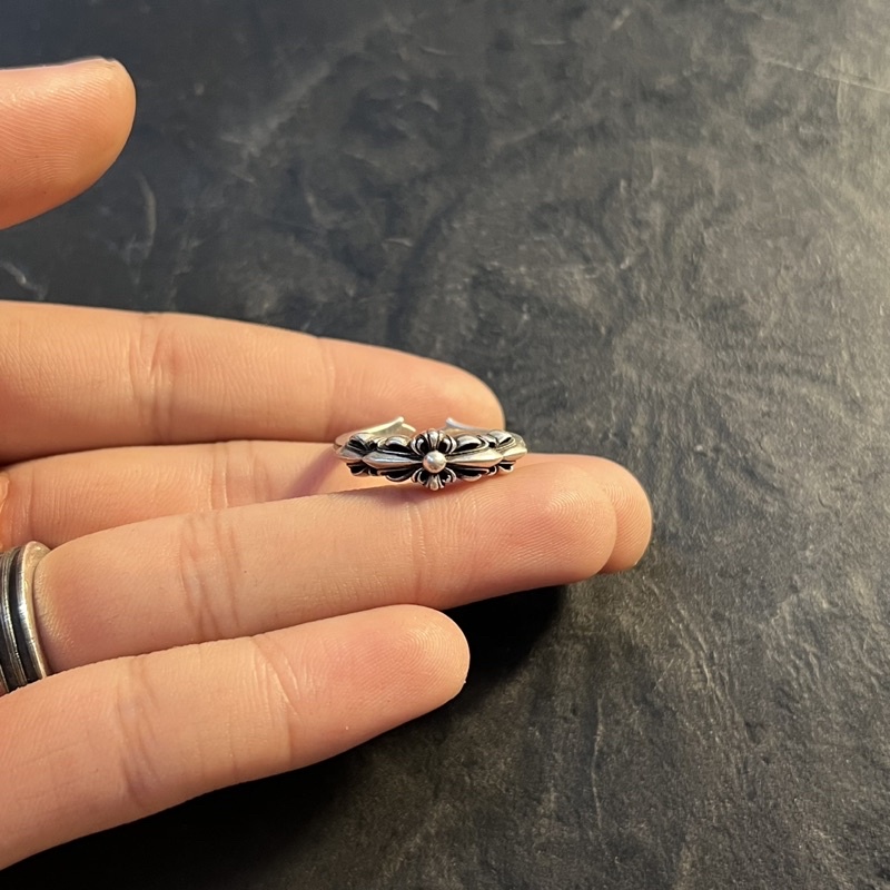 nhẫn Chromehearts mini floral