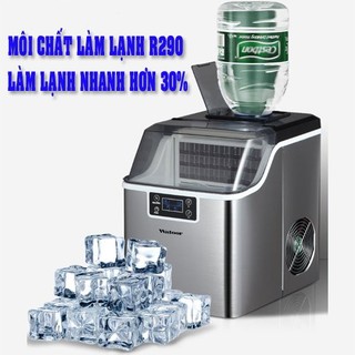 Máy làm đá viên quán trà sữa, cafe, gia đình 35 kg wzb-32afs