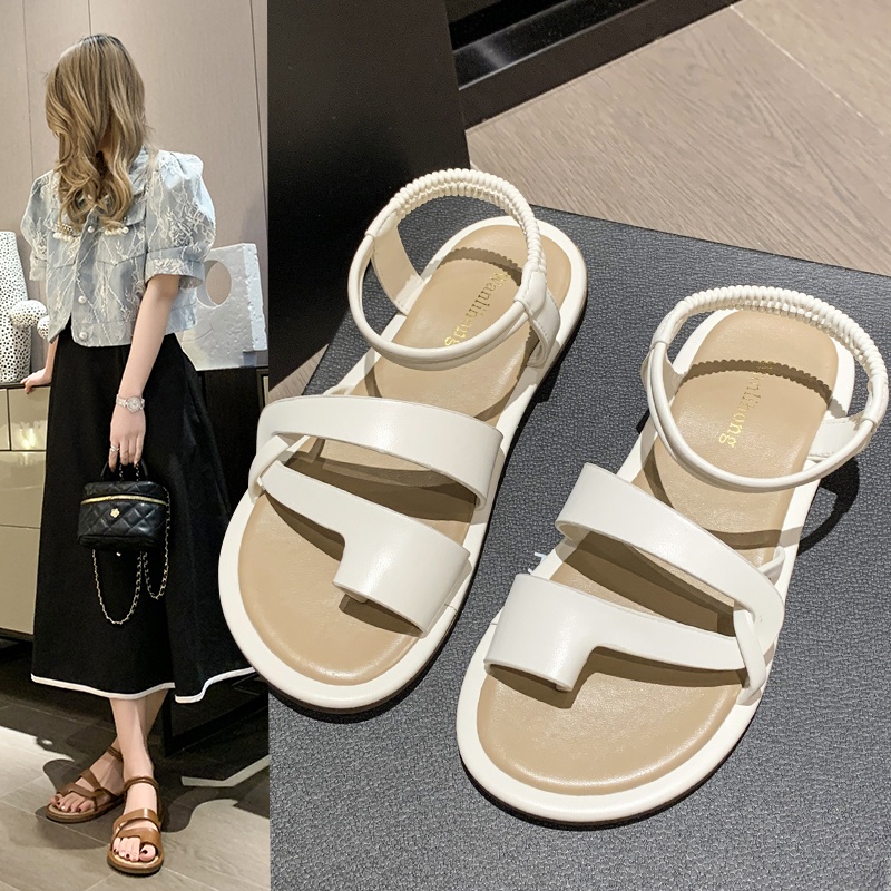 ❤️Giày Sandal Đế Bằng Thoải Mái Dễ Phối Đồ Size 35-40 Cho Nữ