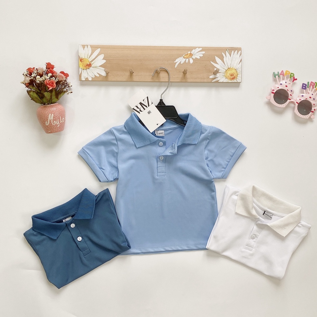 Áo phông Polo Zara cho bé trai từ 9-25kg