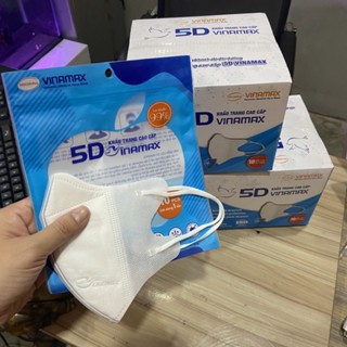 [ Thùng 300 Cái] Khẩu Trang 5D Vinamax Chính Hãng, Hàng Cao Cấp