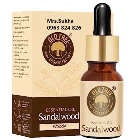 TINH DẦU ĐÀN HƯƠNG ẤN ĐỘ ( Sandalwoood Essential Oil ) 15ml