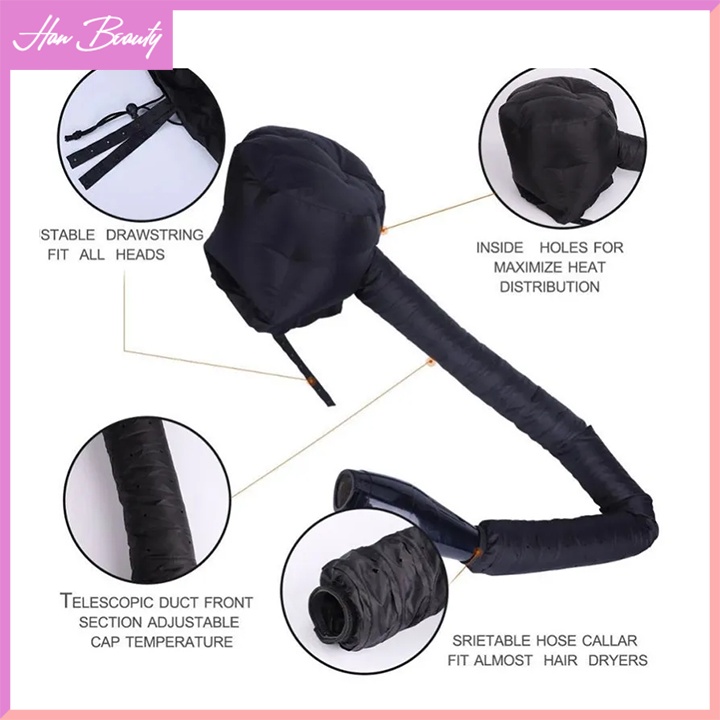 Mũ Hấp Tóc Chùm Đầu Dùng Cho Máy Sấy Tóc Cầm Tay