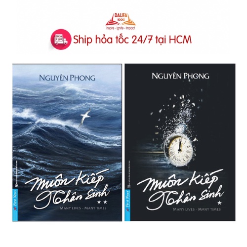 Sách- Muôn Kiếp Nhân Sinh Phần 1 + 2 + 3 Nguyên Phong First News - Bản Quyền