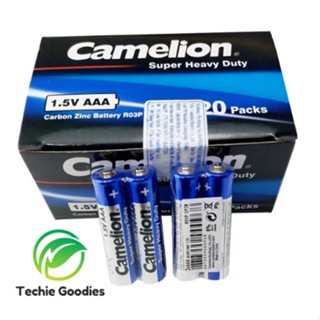  Hộp pin tiểu Camelion AAA Super Heavy Duty - Pin tiểu 3A Camelion - Hàng chính hãng 
