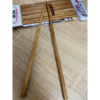 Set 10 đũa gỗ Leevan, đũa ăn cơm bằng gỗ tự nhiên