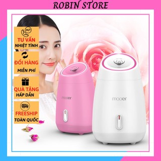 Máy xông hơi nước mini mặt mũi họng sông tinh dầu thảo dược hoa quả tươi tự động phun sương nóng dưỡng da Maoer Magic