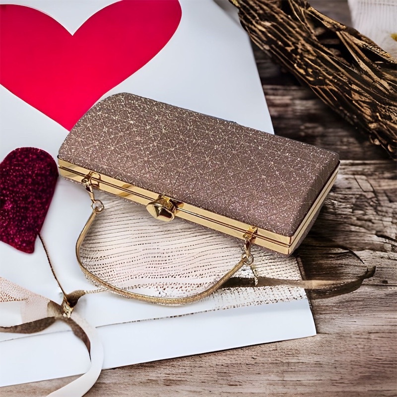 Bóp Đầm Đeo Vai Kết Hạt Thủ Công Hàng Cao Cấp Có Quai{ Nhận giao hoả tốc trong ngày khu vực tphcm}