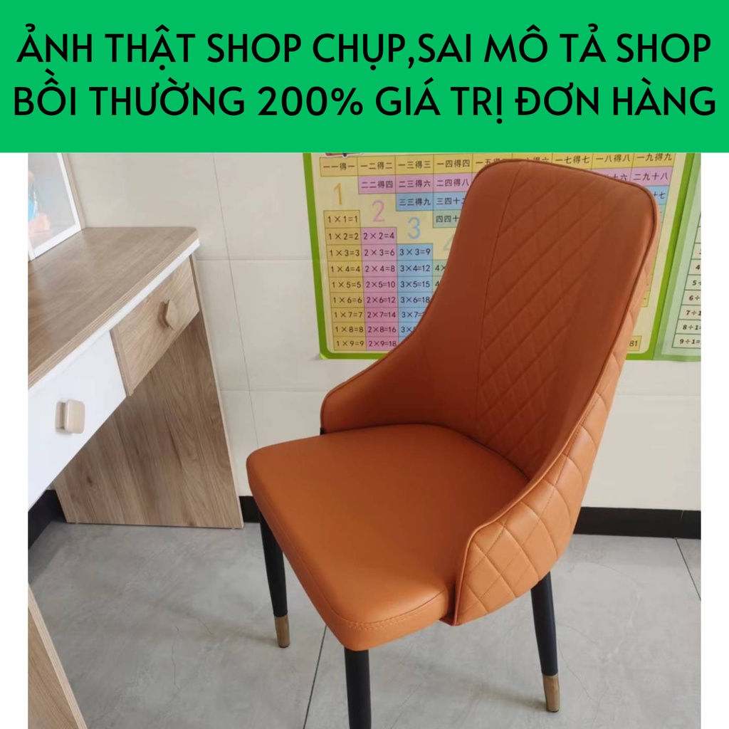 Ghế đôn bàn trang điểm,Ghế Bàn Ăn Phòng Khách Chất Liệu Bằng Sắt Phủ S