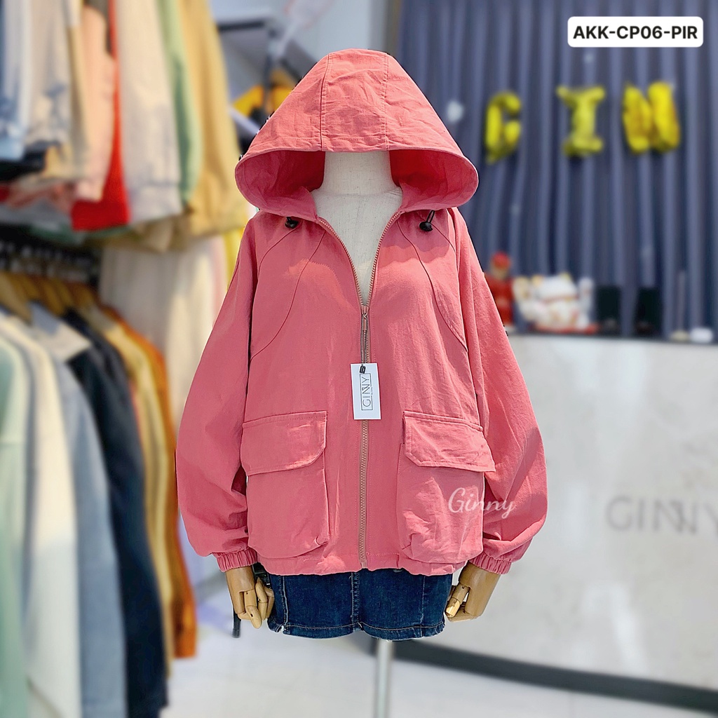 ÁO KHOÁC KAKI MOCA_áo khoác chống nắng_hình ảnh shop tự chụp