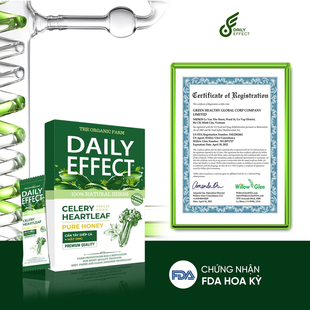 Nước Uống Giảm Mụn DAILY EFFECT (Đẹp Da - Mát Gan - Thanh Lọc Cơ Thể) | BigBuy360 - bigbuy360.vn