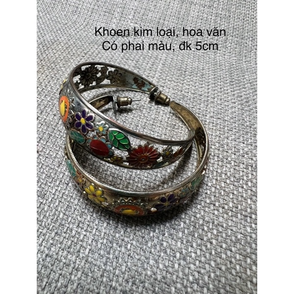 Thanh lý bông tai xỏ nhiều mẫu