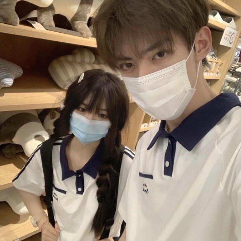 [Hàng Hot] Set Bộ Thể Thao Polo Chạy Sọc Thêu Hình Gấu Panda Xịn Sò Chất Cotton Mềm Mịn❣️