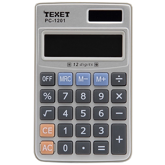 Máy Tính Bỏ Túi Texet PC-1201 - Bao bì không đẹp