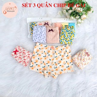 Quần chip bé gái BUBY KID FASHION, quần lót bé gái cho bé 2-8t tuổi chất liệu cotton mềm mịn
