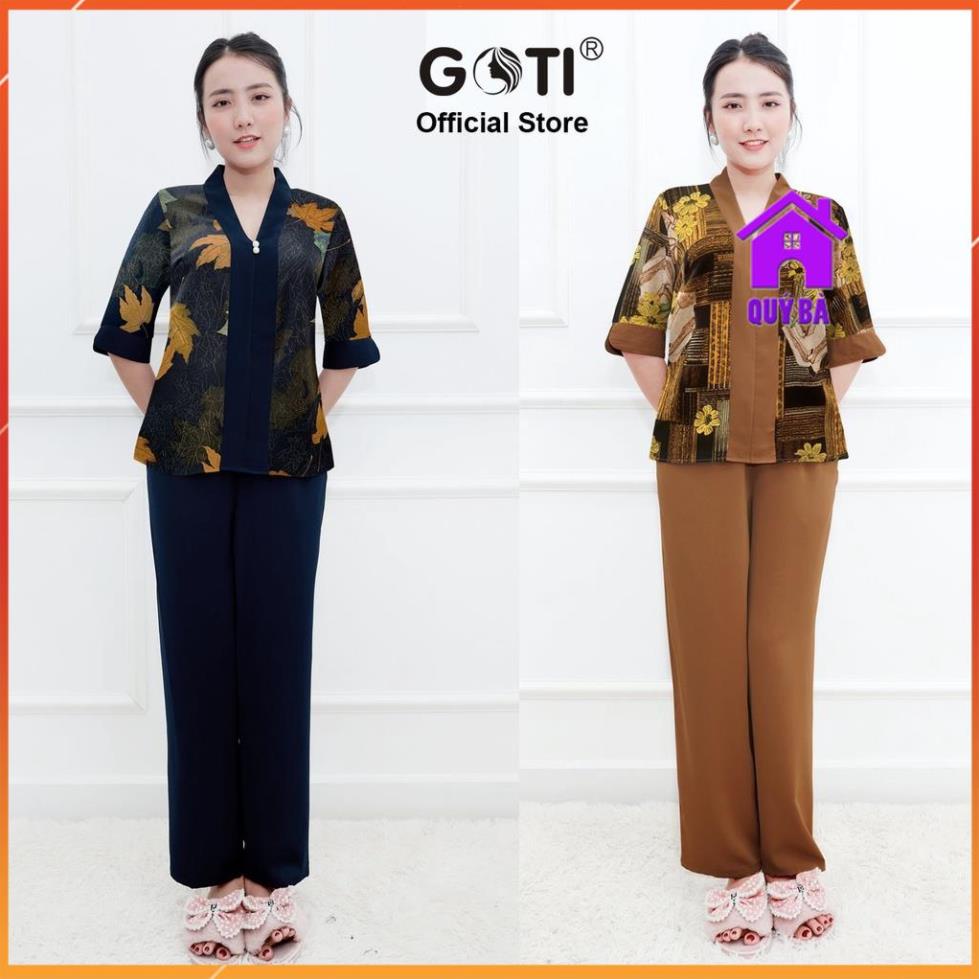 Bộ Lụa Gấm Đi Chùa Cao Cấp Và Sang Trọng Bigsize Tặng Mẹ Tay Ngắn Có Túi Nhiều Mẫu 3359 3360