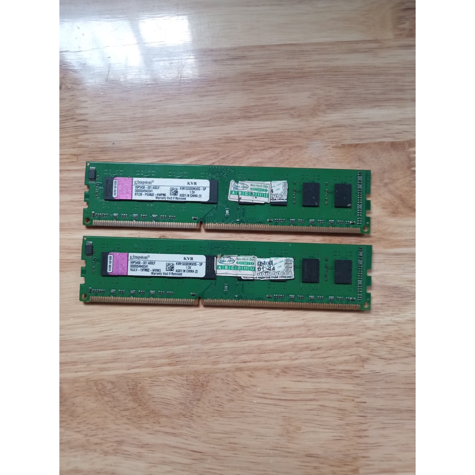 Bộ nhớ Ram DDR3 2gb bus 1333/1600 dùng cho MAIN BOAR G41, H61, H81.. | BigBuy360 - bigbuy360.vn