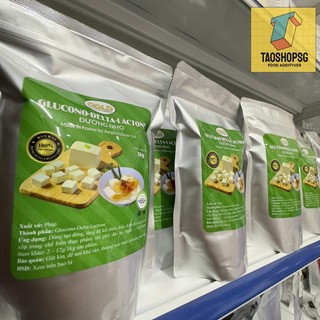 Đường nho Pháp Glucono Delta Lactone gói 1 kg, làm tào phớ, tào hủ không thạch cao.