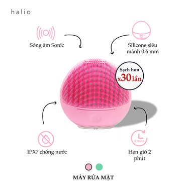 Máy rửa mặt mát xa mini cầm tay cho nam và nữ, dùng kèm sữa rửa mặt, loại bỏ chất nhờn, bụi bẩn, tế bào chết senko.shop0