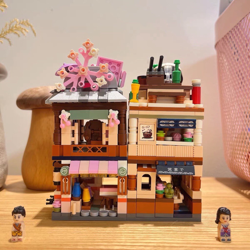 Bộ lắp ráp mô hình Cửa hàng đường phố 1642-1644, 1653-1656