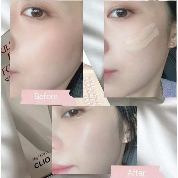 Kem Nền CLIO Kill Cover Founwear Foundation SPF 30 PA+++
