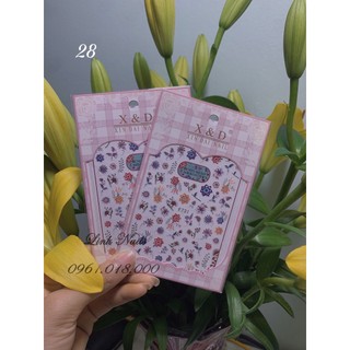 Sticker trang trí móng tay lẻ, nhặt ngẫu nhiên
