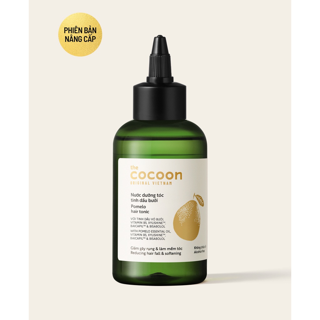 Nước dưỡng tóc tinh dầu bưởi Cocoon pomelo hair tonic 140ml