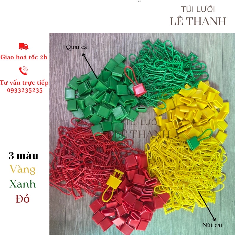 Túi lưới màu XANH đủ size từ 20cm đến 50cm