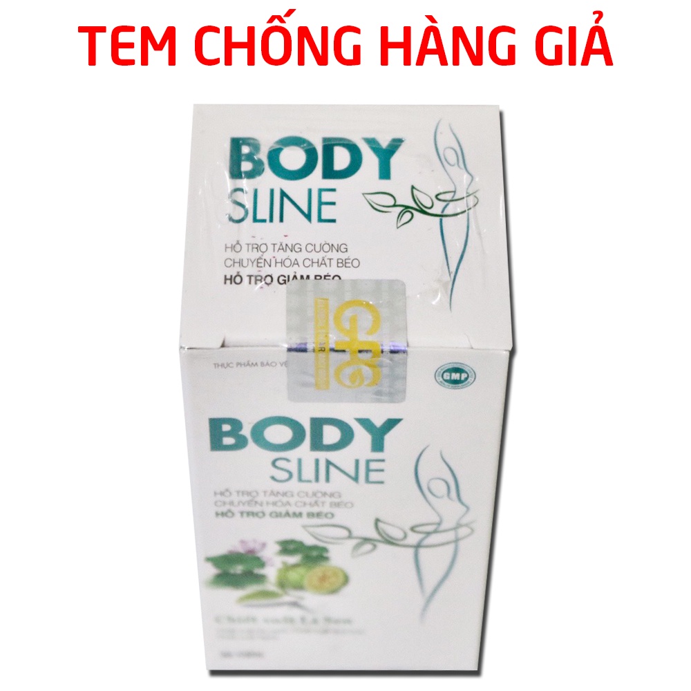 Viên Body Sline chiết xuất lá sen, trà xanh