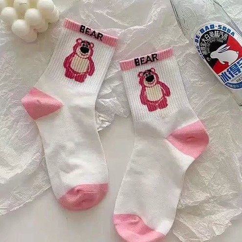 vớ gấu dâu tất gấu dâu hàn quốc