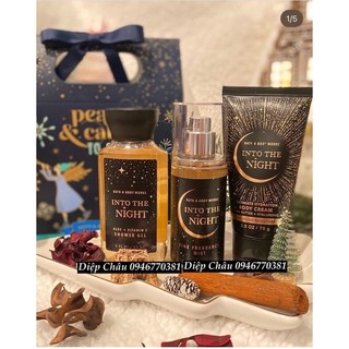 Into the night- Bộ sản phẩm mini Bath and Body Works
