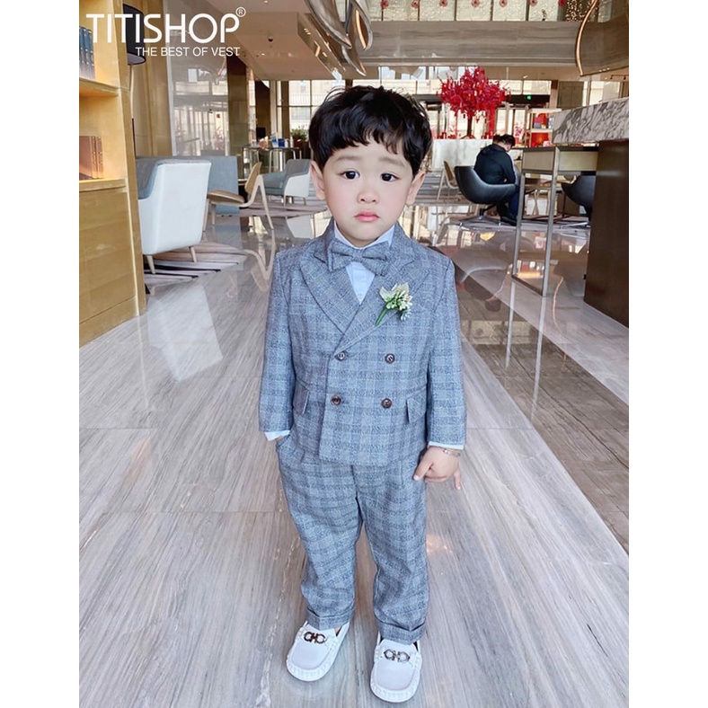 Vest bé trai Titishop VTERV ( 8- 45kg )