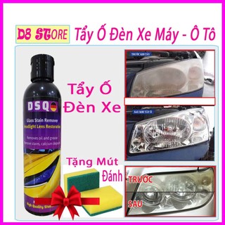 Tẩy ố đèn xe máy, ô tô - dung dịch đánh bóng đèn pha ôtô - dung dịch đánh bóng đèn pha ô tô d8 store