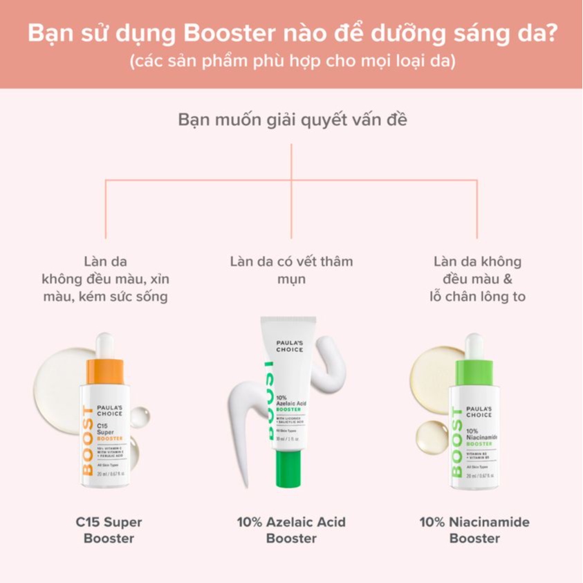 [PAULA'S CHOICE] Tinh Chất Tăng Cường Giảm Thâm Đỏ, Cải Thiện Mụn Và Sáng Da 10% Azelaic Acid Booster 30ml (Mã 7750) (Mã