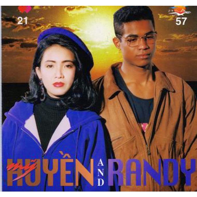 ĐĨA CD 333 -HAI AU CD 057 - RANDY _ MY HUYEN 1 - PHO DEM chất lượng cao