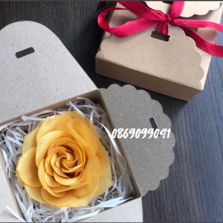 Bông Hồng Cài Áo Handmade