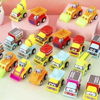 Xe công trình cho bé mini chạy cót bánh đà đồ chơi cho bé